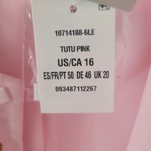 Chic Tutu Pink Dress and Jacket Set By Kasper Size 14/16 - Picture 9 of 16